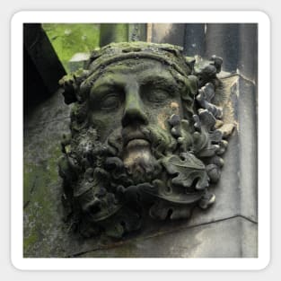 Scottish Green Man Photo Sticker